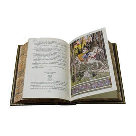 Подарочные книги в кожаном переплете "Сказки народов мира" (10 томов)
