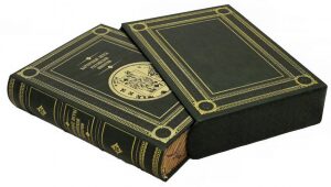 Подарочная книга "Карточные игры Российской империи" сборник семи репринтных книг (в футляре)