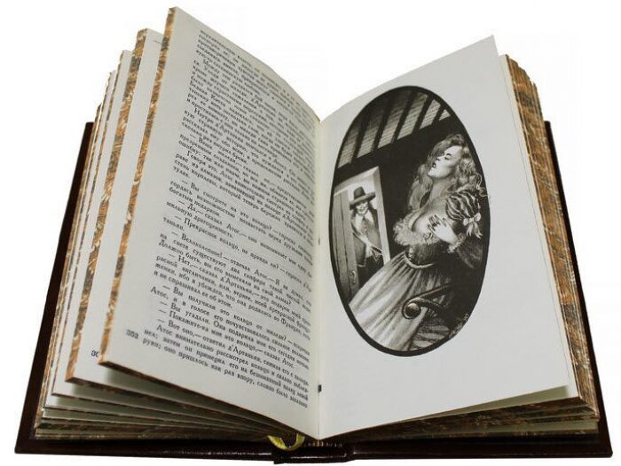 Подарочные книги "А. Дюма. Собрание сочинений" (15 томов)