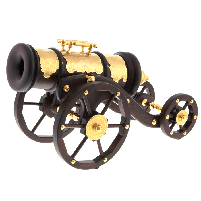 Mini-bar "Tsar cannon" in gold, Zlatoust
