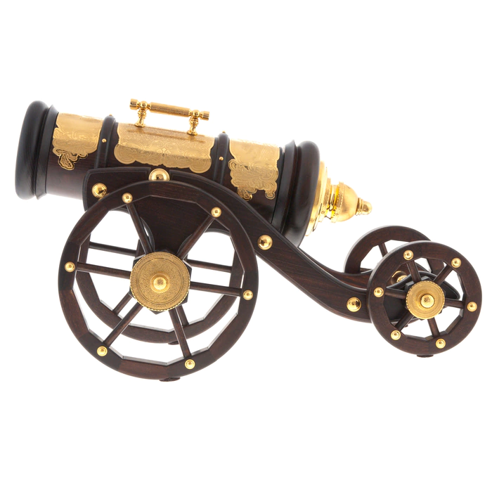 Mini-bar "Tsar cannon" in gold, Zlatoust