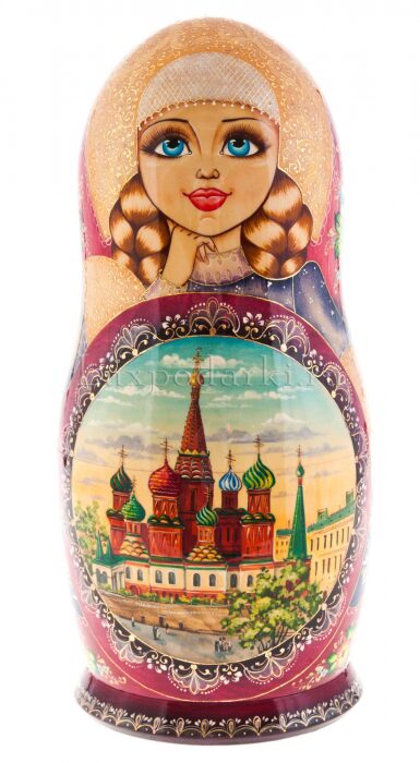 Matryoshka doll for 20 seats "World Bank Temple" (35 cm)