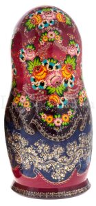 Matryoshka doll for 20 seats "World Bank Temple" (35 cm)