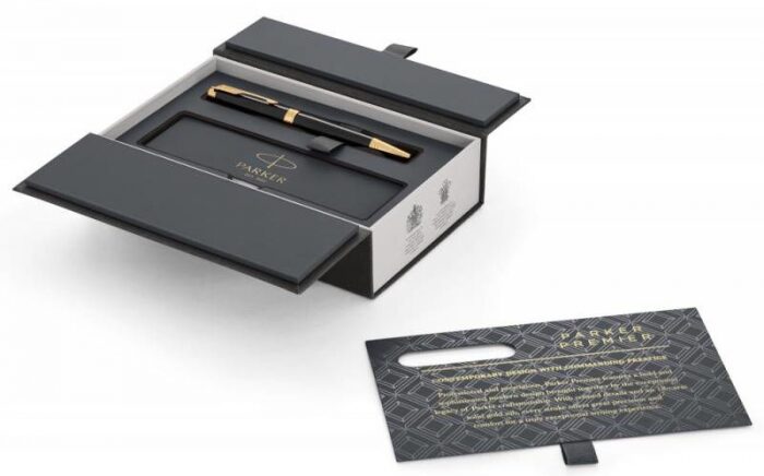 Ручка шариковая "Premier" Lacque Black GT M