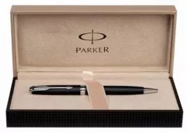 Ручка перьевая "Sonnet" LaqBlack СT F