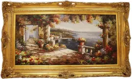 Картина "Спуск к набережной"