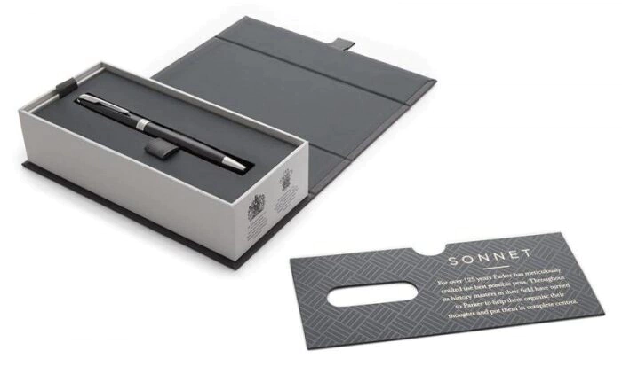 Ballpoint pen "Sonnet Core" LaqBlack CT M