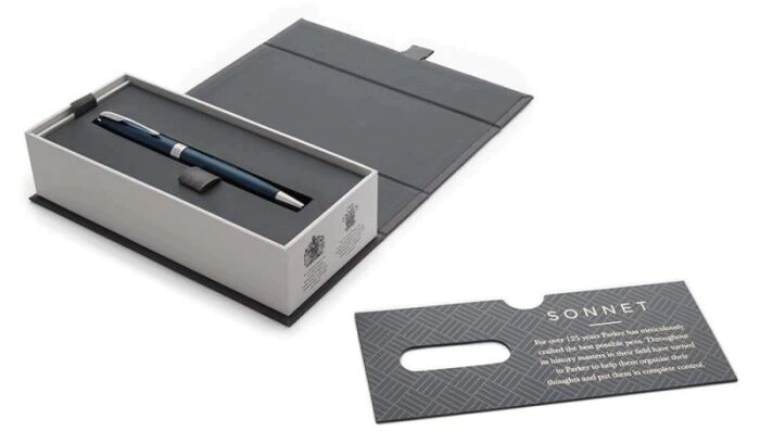 Ballpoint pen "Sonnet Core" LaqBlue CT M