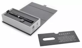 Ручка перьевая "Sonnet Core" Matte Black CT F