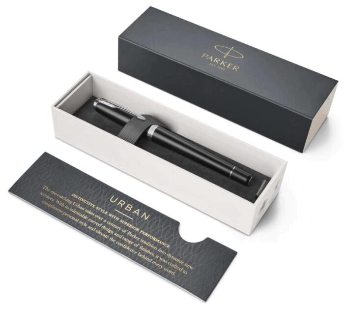 Fountain pen "Urban Core" Muted Black CT F