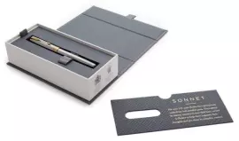 Fountain pen "Sonnet Core" Stainless Steel GT F