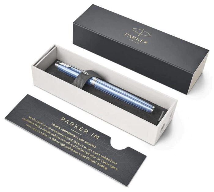 Fountain pen "IM Premium" Blue CT F