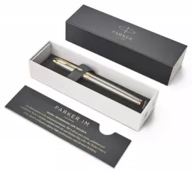 Fountain pen "IM Core" Brushed Metal GT F