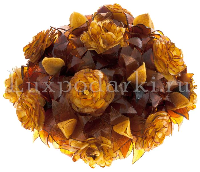 Amber bouquet for "Beloved woman"