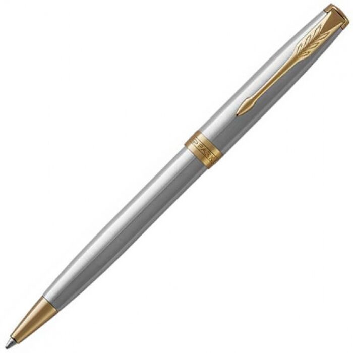 Ballpoint pen "Sonnet Core" Stainless Steel GT M