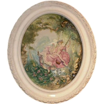 Барельеф "На качелях"