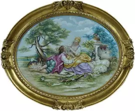 Барельеф "Сельский пейзаж"