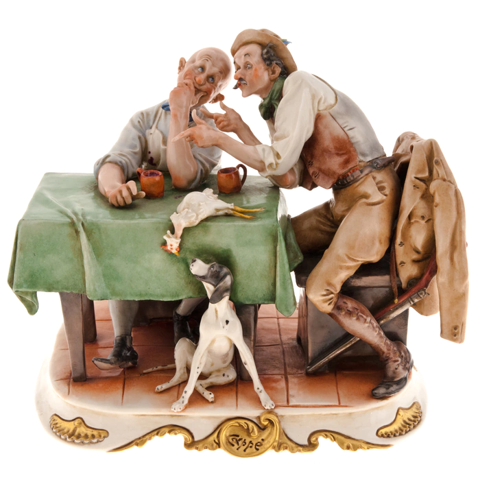 Statuette "After the hunt"