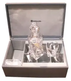 Набор для виски с серебряным декором Набор для виски с серебряным декором