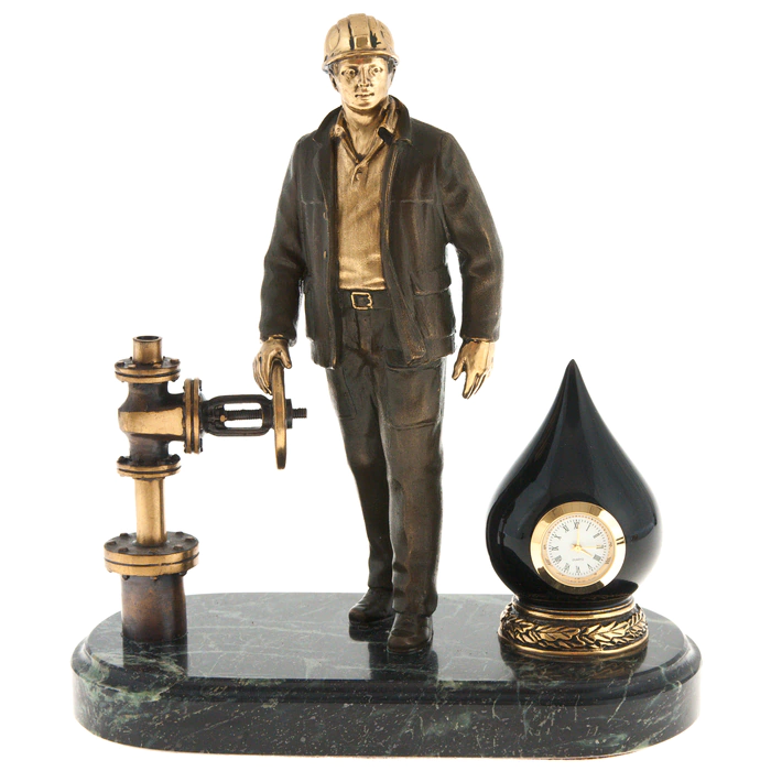 Souvenir "Worker of the Russian oil industry"