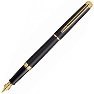 Fountain pen "Hemisphere" Matte Black GT F