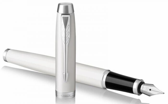 Ручка перьевая "IM Core" White CT F