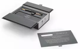 Ballpoint pen "Duofold" Black GT M