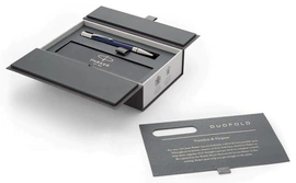 Ballpoint pen "Duofold" Blue/Black CT M