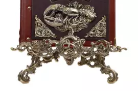 Набор бокалов для вина "Виноград" с подарочной книгой "Вино и еда"