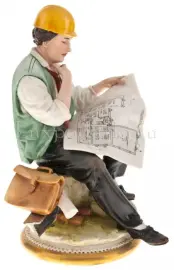 Статуэтка "Строитель" Статуэтка "Строитель"
