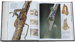 Набор для коньяка "Кабан-Медведь" с ножом и книгой "Охота"