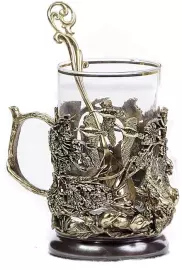 A set of cup holders "Wild Boar-Ducks" and a book "Hunting"