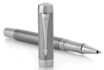 Roller pen "Duofold" Prestige Ruthenium Chiseled CT F