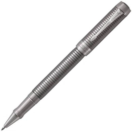 Roller pen "Duofold" Prestige Ruthenium Chiseled CT F