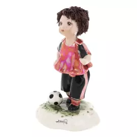 Statuette "Young football player"