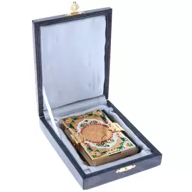 Подарочная книга в окладе "Коран" на арабском языке, мини, в коробе