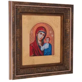 Икона "Пресвятая Богородица Казанская" Златоуст