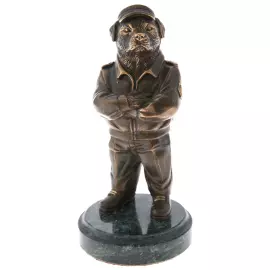 Bronze statuette "Guard Dog"