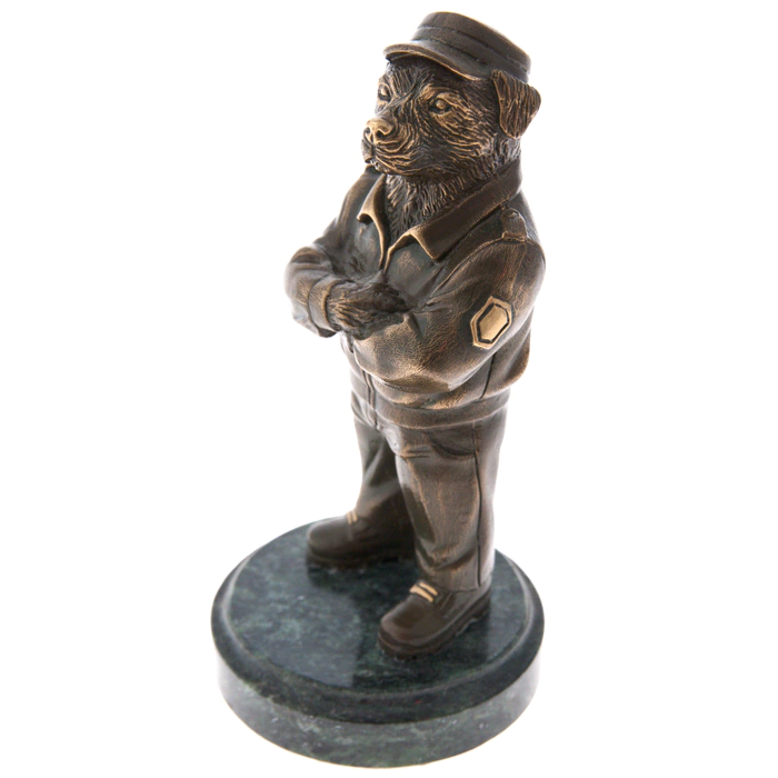 Bronze statuette "Guard Dog"
