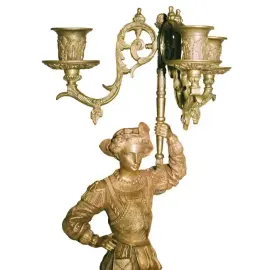 Подсвечник на 3 свечи "Паж" Подсвечник на 3 свечи "Паж"