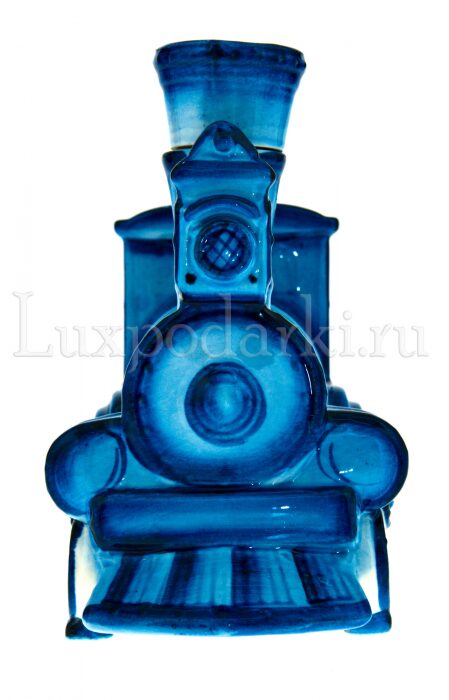 Damask "Steam locomotive" cobalt