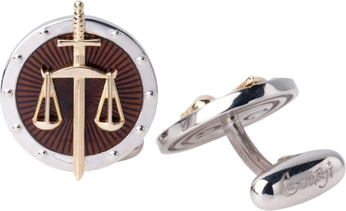 Cufflinks "Law and Order"