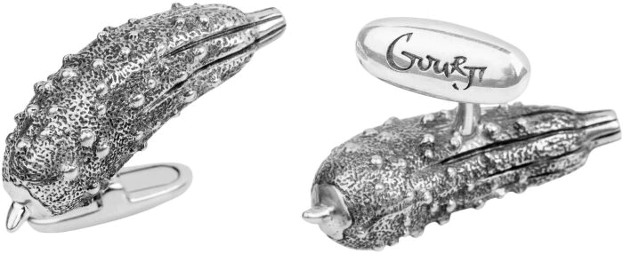 Cufflinks "Cucumber"