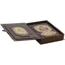 Книга в кожаном переплете "Домострой" в коробе Книга в кожаном переплете "Домострой" в коробе