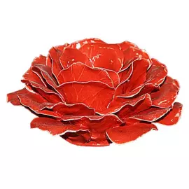 Подсвечник "Красная розочка"