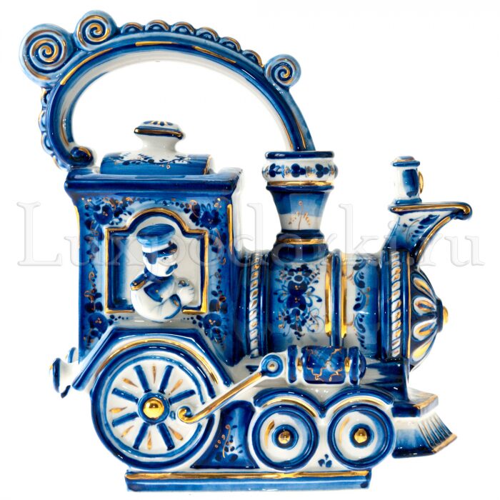 Tea set "Steam Locomotive" for 2 persons, with cups "Spring"