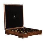Chess made of bubinga and boxwood "Staunton Lux Mini"