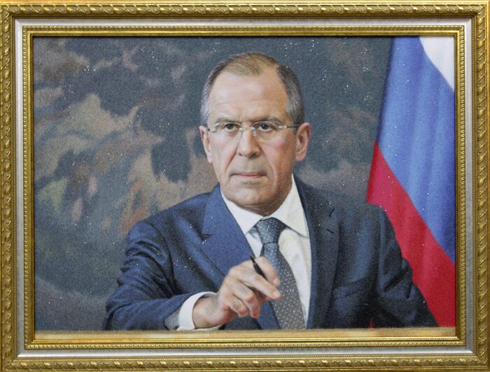 Персональный портрет из янтаря