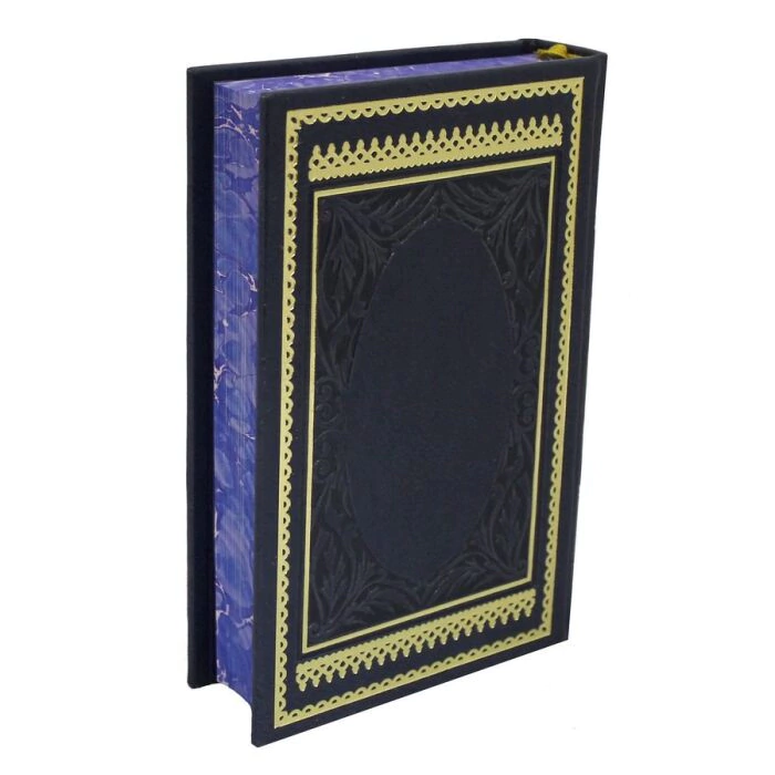 Leather-bound book "Thoughts, aphorisms and jokes of famous men"