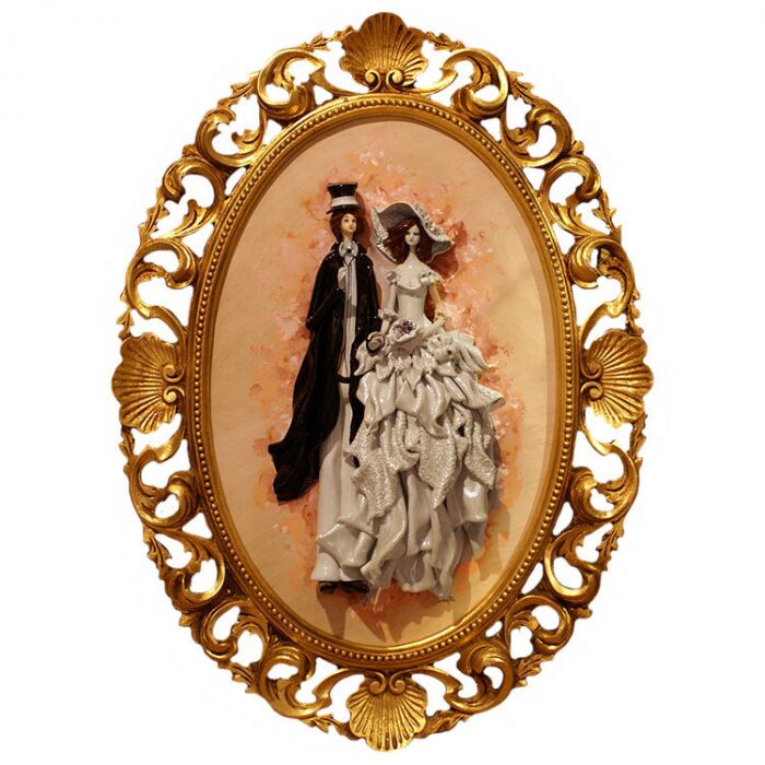 The painting "The Wedding Couple"